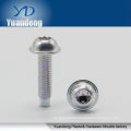 Environmental zinc plated galvanized bolts and blue Zinc Plated screw